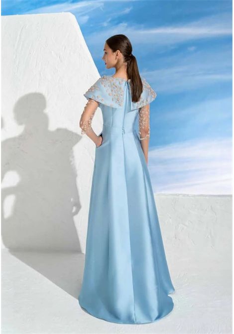 ABITO SCOLLO A BARCA CON MANICHE MISCHALIS | Abiti | M1 84852